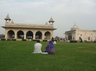 Relaxing in Old Delhi