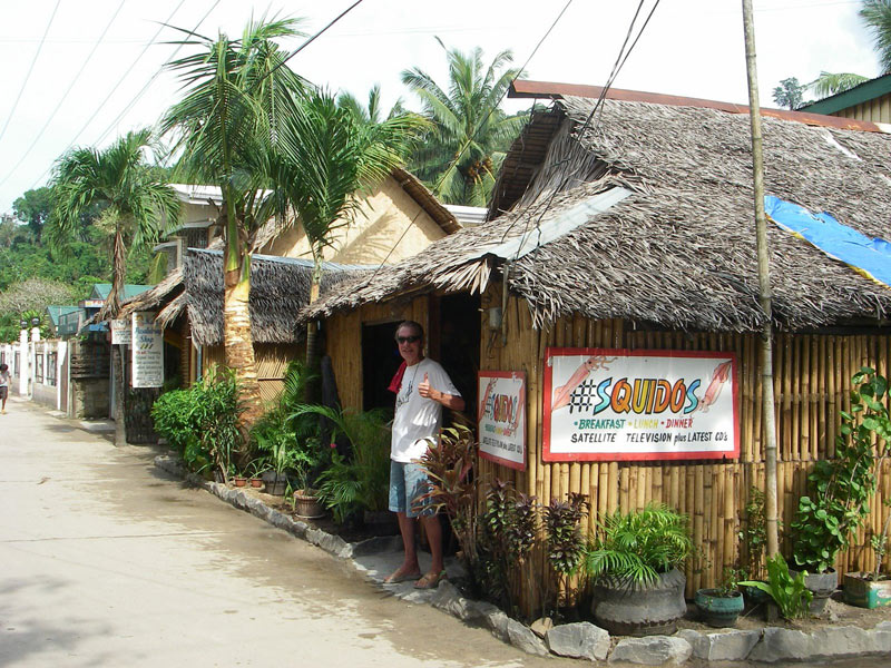 Squidos restaurant, Palawan