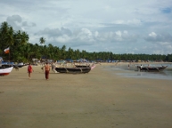 From one end of Palolem beach