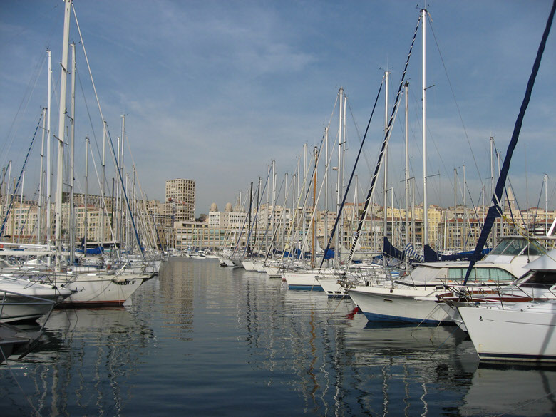 Port Marseille boats